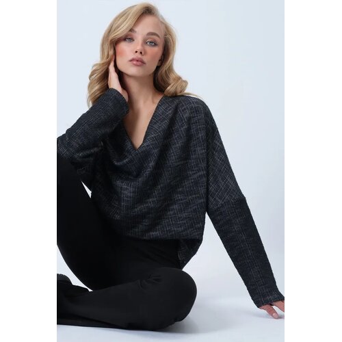 Trend Alacati Stili ženska bluza dugih rukava Alc-X13126, siva Cene