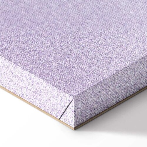  Slika - Heather Mist - Delicate Gradient Comprising Various Shades of Violet 90x60 Akustična Slike