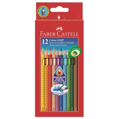 Faber-Castell Akvarel bojice Grip 2001 set 12 boja (bojice Faber Castell) Cijene