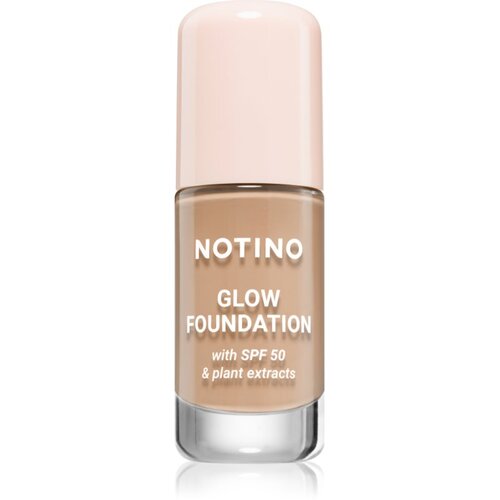 Notino Foundation Glow foundation with SPF 50 &amp;amp; plant extracts posvetlitvena podlaga SPF 50 01 Medium Warm 30 ml Slike