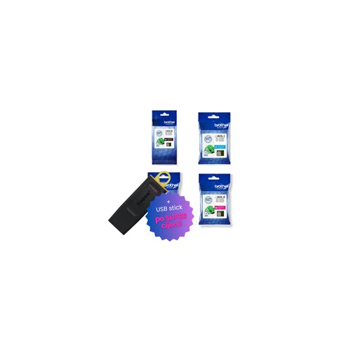 Brother Komplet tinta LC462 XL (BK/C/M/Y), original + USB stick po SUPER cijeni Cijene
