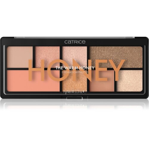 Catrice The Warm Honey paleta sjenila za oči 9 g Slike