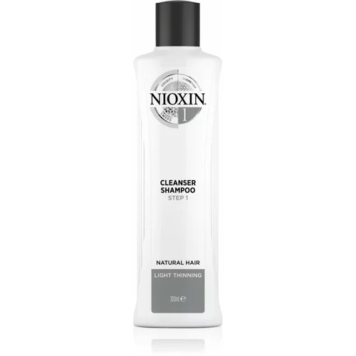 Nioxin System 1 Cleanser Shampoo čistilni šampon za tanke do normalne lase 300 ml