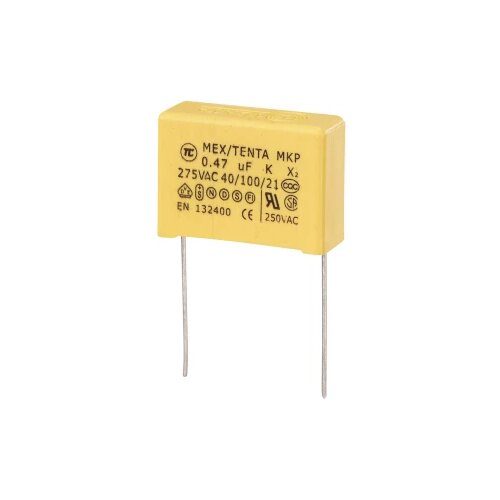 TRU COMPONENTS MKP-X2 kondenzator za otklanjanje radiosmetnji radijalno ožičen 0.47 &amp;micro;F 275 V/AC 10 % 22.5 mm (D x &amp;Scaron; x V) 2 Slike