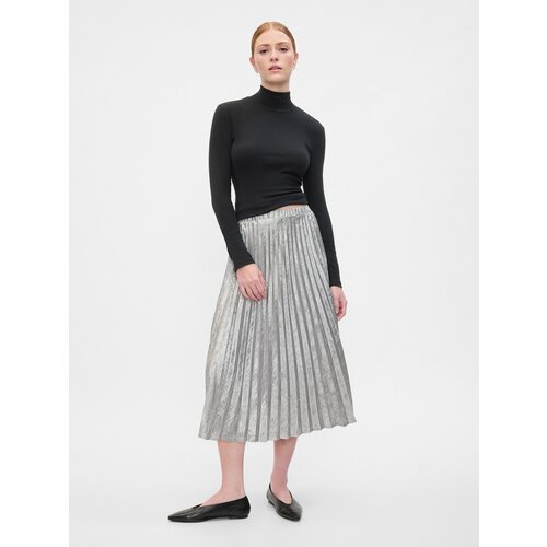 GAP Metallic pleated midi skirt - Women&amp;#039;s Slike