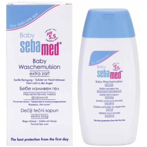 Sebamed baby gentle wash izuzetno nježna emulzija za čišćenje za osjetljivu dječju kožu 200 ml za djecu