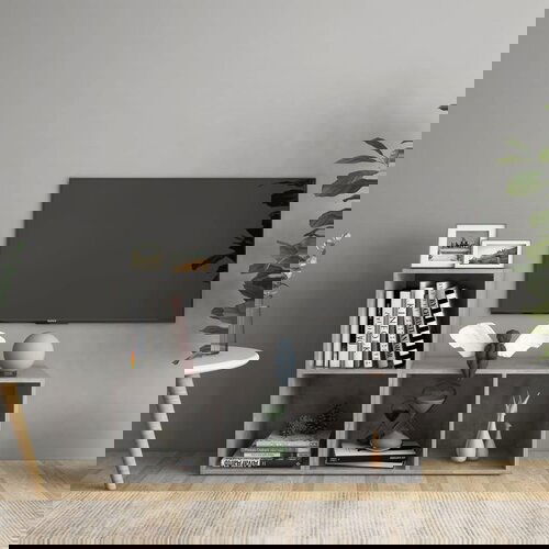 VidaXL TV omarice 2 kosa betonsko sive 72x35x36,5 cm iverna plo&amp;scaron;ča, (20913944) Slike