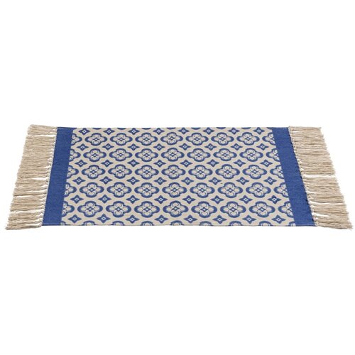 Wenko Plava/bež kupaonska prostirka 50x80 cm Presa &amp;ndash; Slike