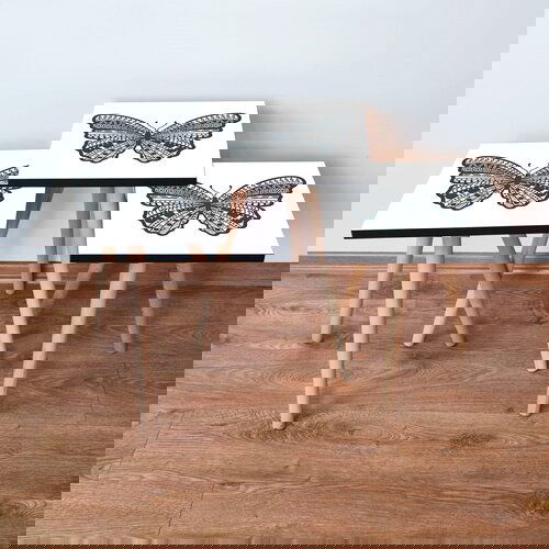 Hanah home Set 3 stočića 3Shp12 White Cene
