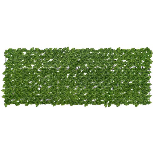  Zaslon za balkon s li&scaron;ćem Zelena i žuta 200 x 75 cm Cijene