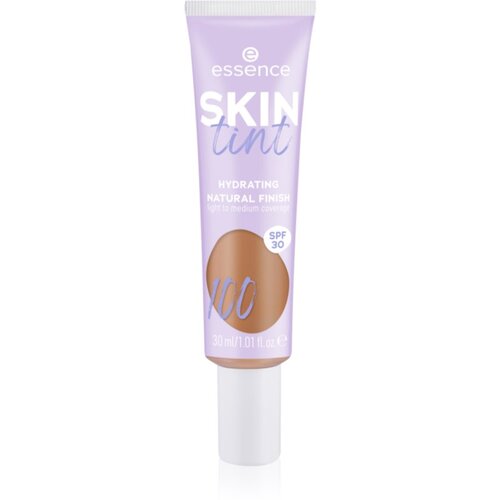 Essence SKIN tint lahki vlažilni tekoči puder SPF 30 odtenek 100 nude 30 ml Cene