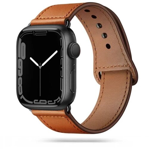 TECH-PROTECT LEATHERFIT narukvica za APPLE WATCH 4 / 5 / 6 / 7 / 8 / SE (38 / 40 / 41 MM) BROWN Cijene