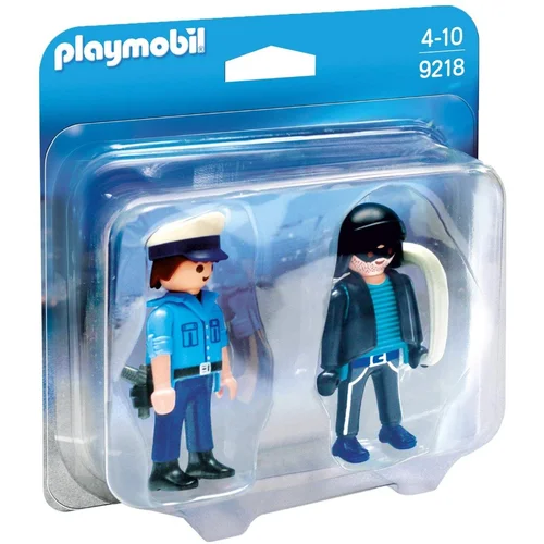 Playmobil POLICE POLICIST IN VLOMILEC 9218, (20393226)