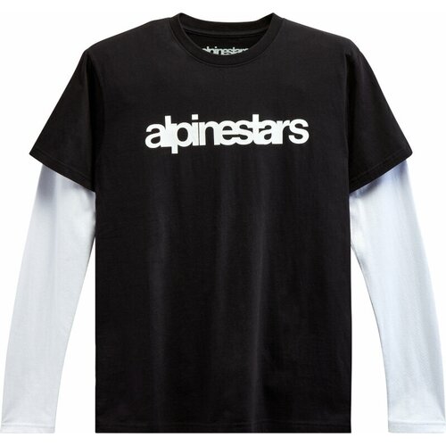 Alpinestars Stack LS Knit Black/White M Majica Slike