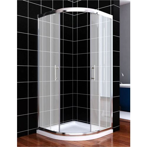 Quartz tuš kabina srebrni ram R90x185cm mat staklo 5mm Cene