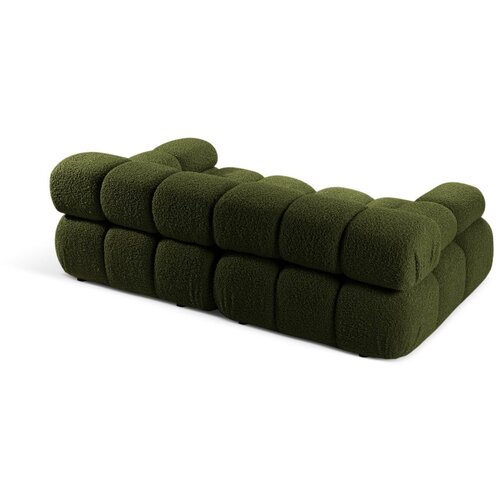 Micadoni Zelena sedežna garnitura iz tkanine boucl&amp;eacute; 188 cm Bellis &amp;ndash; Home Slike