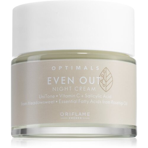 Oriflame Optimals Even Out nočna krema, ki stimulira regeneracijo celic 50 ml Slike
