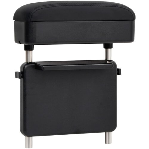 vidaXL Naslon za roke za avto univerzalen črn 23x8x(30-38) cm ABS Cene