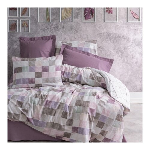 Dekordom posteljina cb ranforce single 140x200 - minimal - maro ( 025301 ) Slike