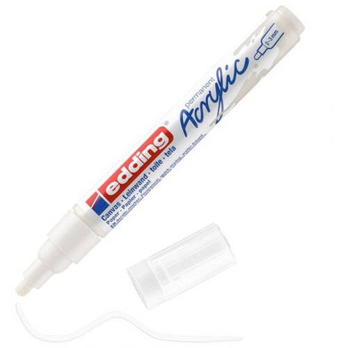 Marker AKRILNI 2-3 MM EDDING 5100922 BIJELI Cijene