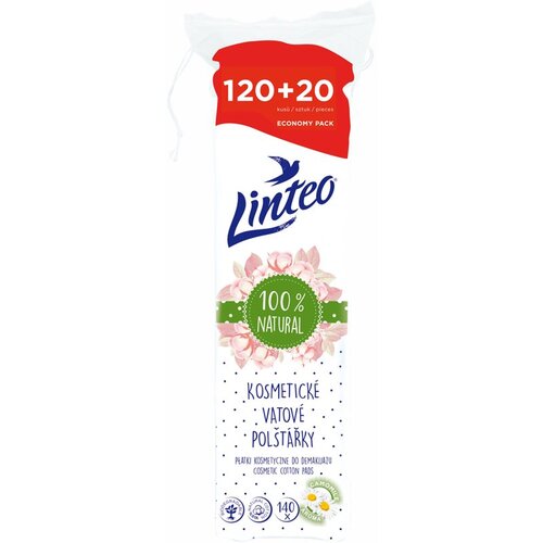 Linteo Natural Cotton Pads vatni tamponi 140 ml Cene