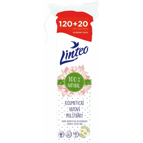 Linteo Natural Cotton Pads vatni tamponi 140 ml