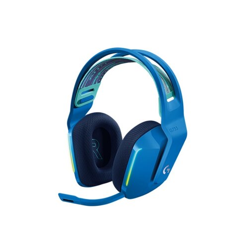 Logitech G733 LIGHTSPEED 981-000943 plave bežične gejmerske slušalice Slike