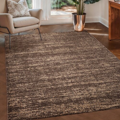 Lesnina XXXL TKANA PREPROGA Oslo 140/200 cm tkano rjava Slike