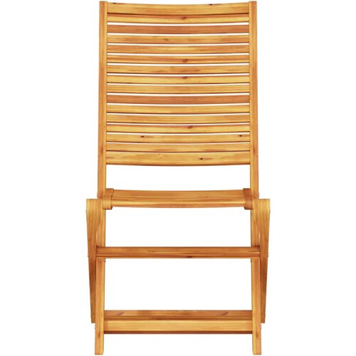 Sklopivi bistro set 3 kom. Smeđa Čvrsto drvo akacije Slike