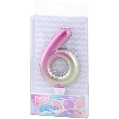  Balloon candle, svećica, duga - odaberite broj Cene