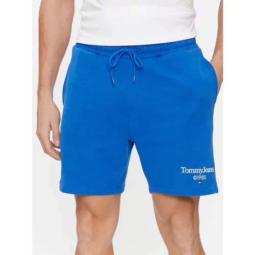 Tommy Jeans Športne kratke hlače Tjm Entry Graphic DM0DM19153 Modra Regular Fit