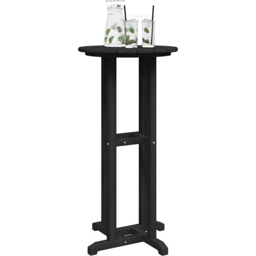 VidaXL bar stol crni 55x55x107 cm hdpe Slike