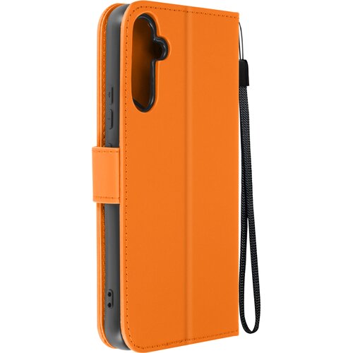 AVIZAR torbica za samsung galaxy A34 5G imetnik kartice clap denarnica, oranžna, (5000011205) Cene