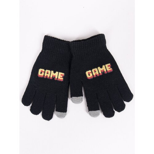 Yoclub Kids&amp;#039;s Gloves RED-0108C-AA5E-003 Slike