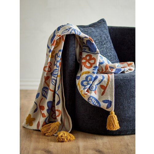 Bloomingville Deka od recikliranog pamuka 130x160 cm Figuria &amp;ndash; Slike