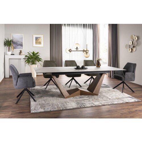  Raztegljiva jedilna miza BOUNTY - bela mat Cene