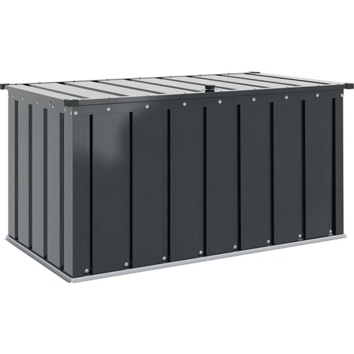  Kutija za spremanje u vrtu Crna 101 x 56 5 x 50 cm Čelik Slike