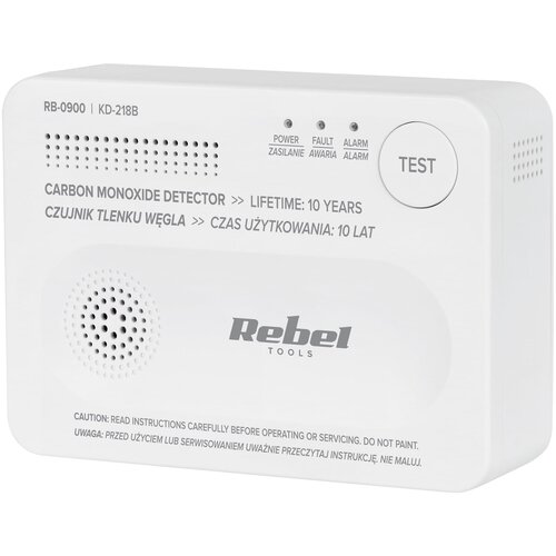 Detektor LED detektor ugljikovog monoksida na baterije 85db Slike