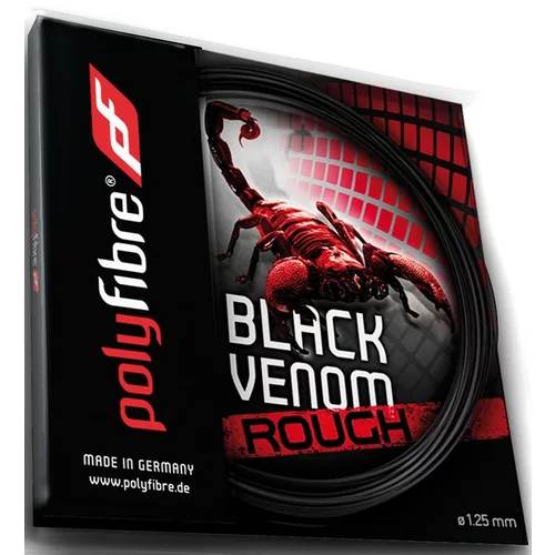 Polyfibre Tenis struna Black Venom Rough - set, (20384138)