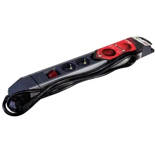 Stark produžni kabl switch alu 5 utičnica 1.8m Cene