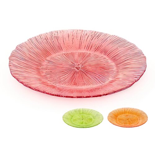 Mhome Krožnik Pomlad 32cm / več barv / steklo, (5000200138) Slike