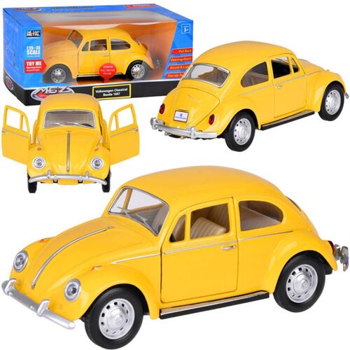  Kolekcionarski automobil volkswagen classical beetle 1967 1:36 metalni automobil svjetlo zvuk Cene