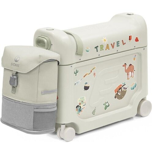 Stokke krevet/torba JetKids BedBox + Ranac Sea Green Slike
