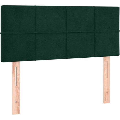 LED uzglavlje tamnozeleno 100x5x78/88 cm bar&amp;scaron;unasto Slike