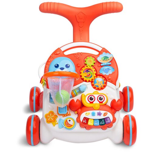 Toyz Sprehajalec in miza 2v1 Spark Oranžna isk Slike