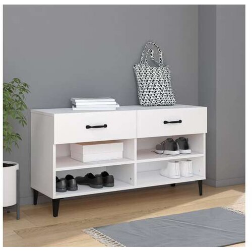  Ormarić za cipele bijela 102x35x55 cm od konstruiranog drva Cijene