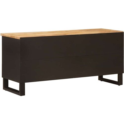  ormar s ladicama Smeđa 100 x 33 5 x 46 cm Čvrsto drvo manga Slike
