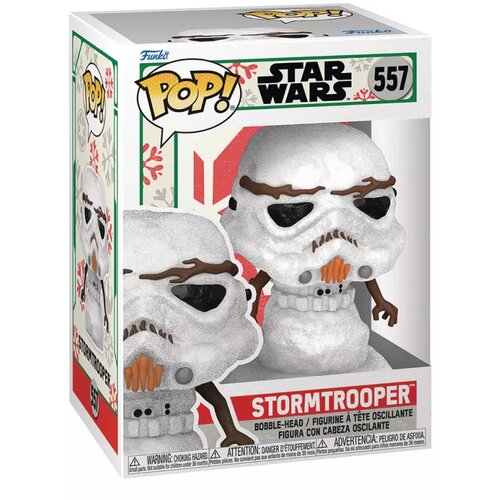 Funko POP Star Wars: Holiday - Stormtrooper (SNWMN) ( 050539 ) Slike