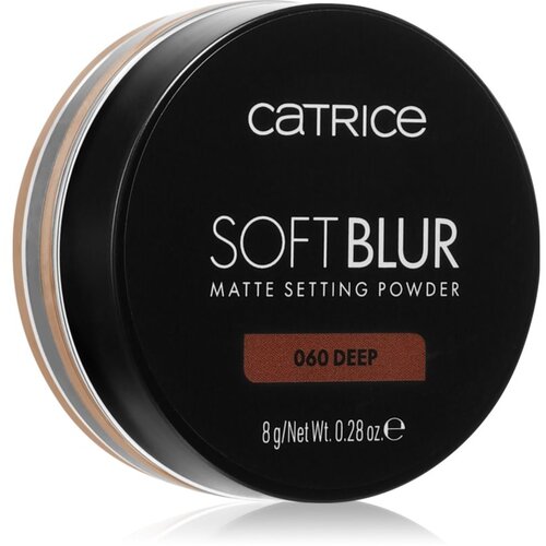 Catrice Soft Blur Matte puder za fiksiranje u prahu nijansa 060 Deep 8 g Cijene