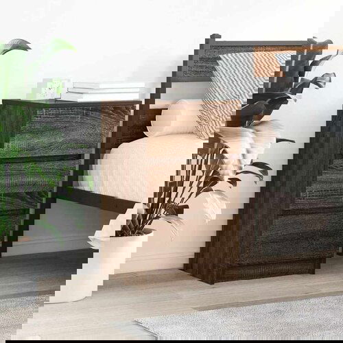 vidaXL Noćni ormarić s 3 ladice smeđi hrast 39x35x65 cm Cijene